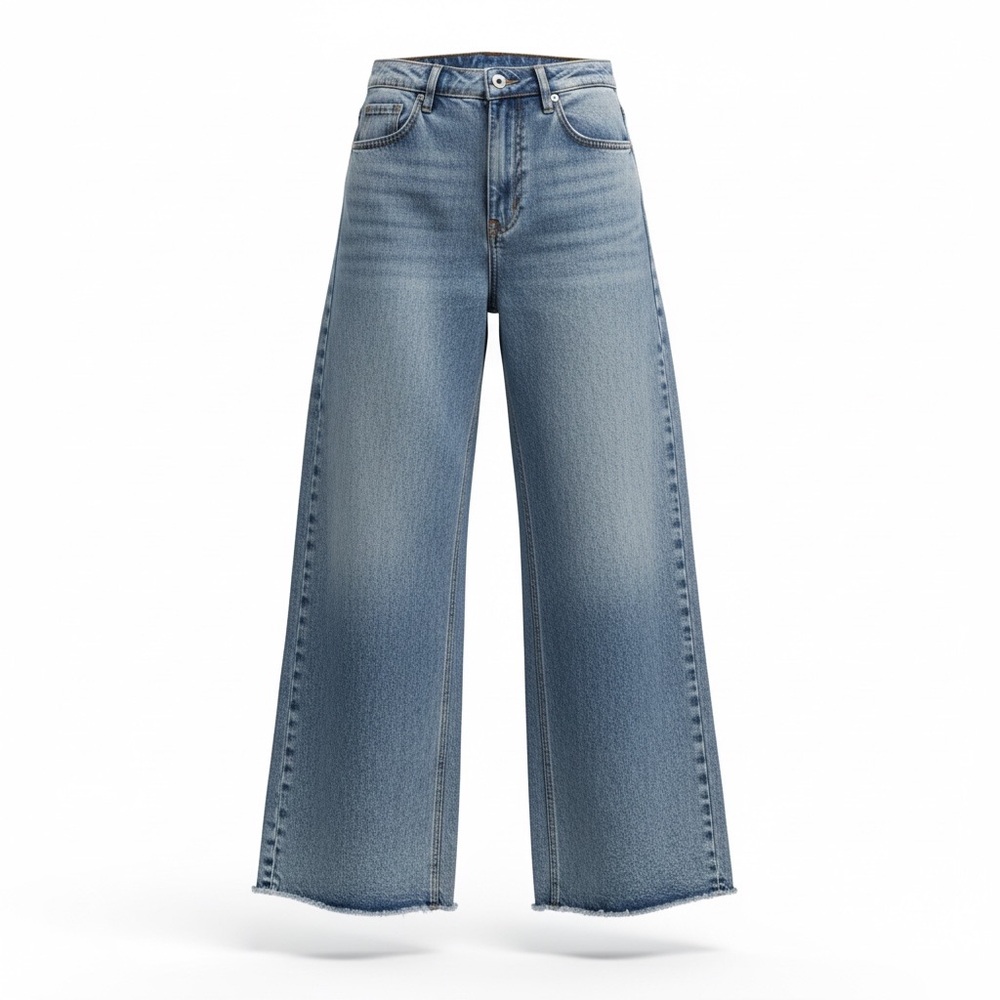 Old Navy Extra High-Rise Wide Leg Jeans – Size 10 | 36” Length